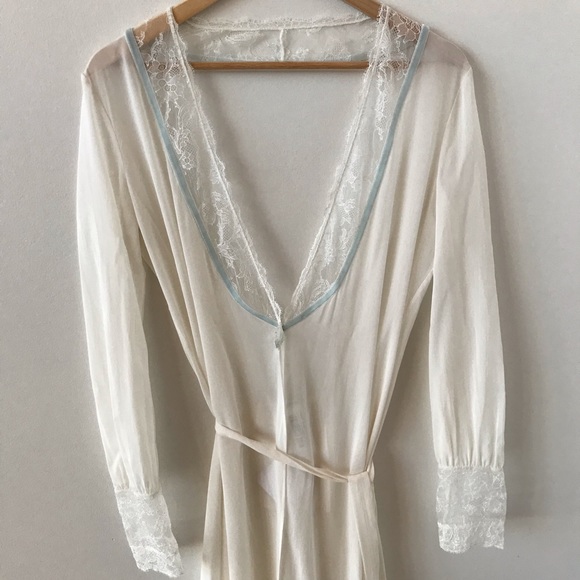 NWT La Perla Hampton Court white robe - Picture 1 of 16